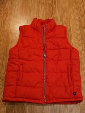 GAP Kids Red Puffer Jacket